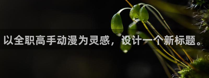 火狼动漫网页版：以全职高手动漫为灵感，设计一个新标题。