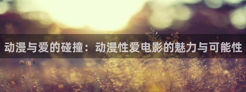 火狼动漫网在线观看动漫：动漫与爱的碰撞：动漫性爱电影的魅力与可能性